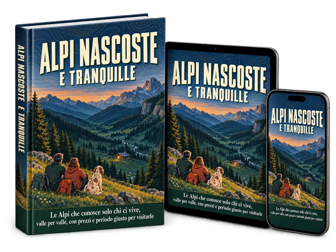 Alpi Nascoste e Tranquille: la guida su libro, tablet e telefono